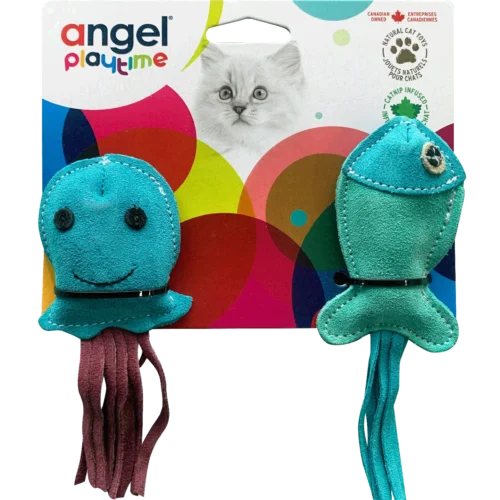 Ocean Critters Natural Cat Toy